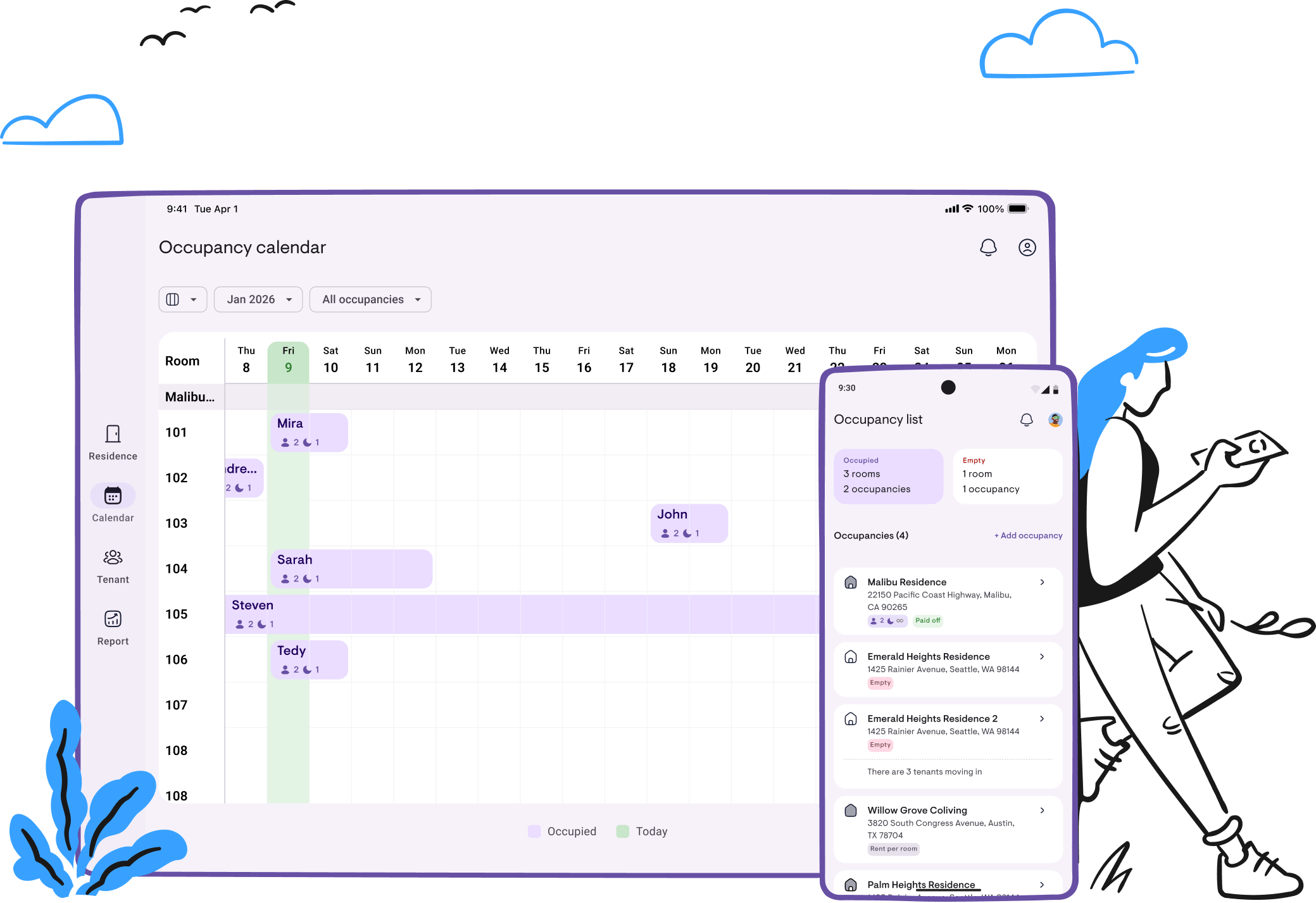 Kamaru App Dashboard