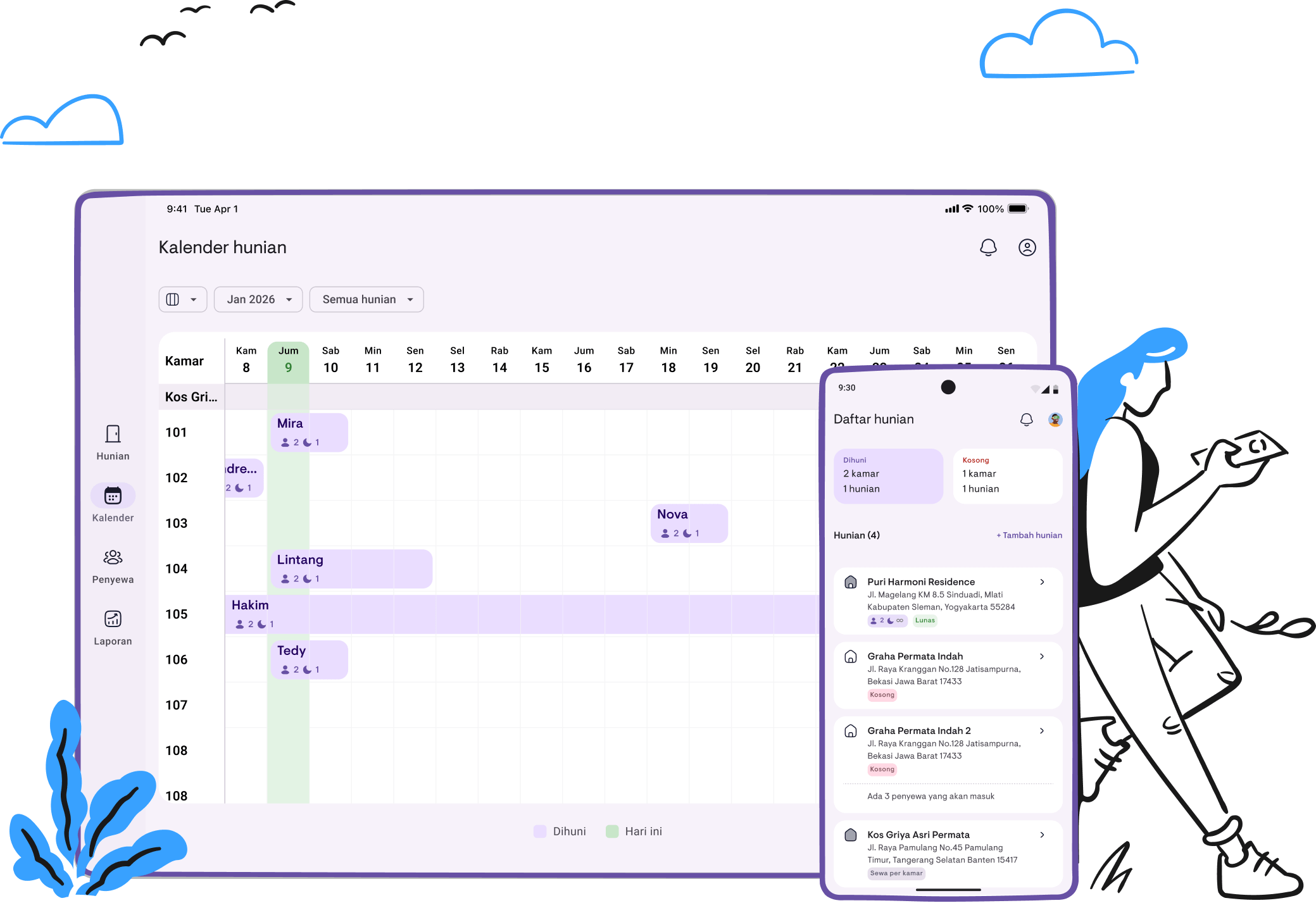 Kamaru App Dashboard